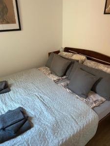 Postel nebo postele na pokoji v ubytování Apartment#13 Šabac + 11 fotografií