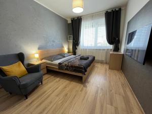 Posezení v ubytování APARTMENTS TRENČÍN
