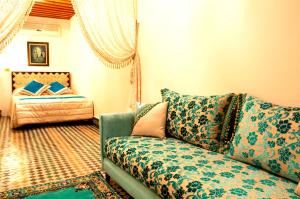 Posezení v ubytování Riad-Boutique Borj Dhab Fez