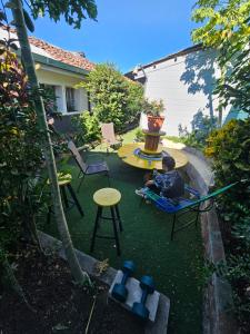 Zahrada ubytování Casa 25 hostal santa ana