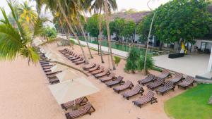 Zahrada ubytování Pandanus Beach Resort & Spa