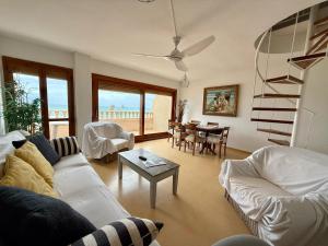 Posezení v ubytování Apartamento Mistral Beach