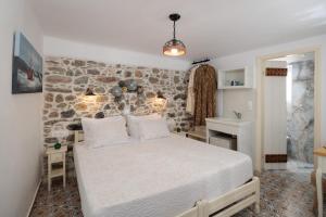Burgos Barrio Naxos客房内的一张或多张床位