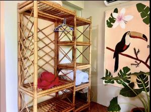 Postelja oz. postelje v sobi nastanitve Mi Zaru sea view hotel Free MA park tour & breakfast