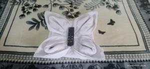 a remote control in the shape of a bunny on a bed at Neilkanth resort - Dhanaulti in Dhanaulti +1 photo