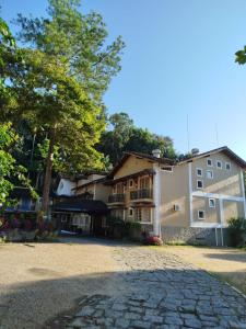 O edifício em que o hotel se localiza