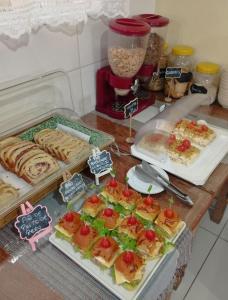 Comida no hotel ou em algum lugar perto