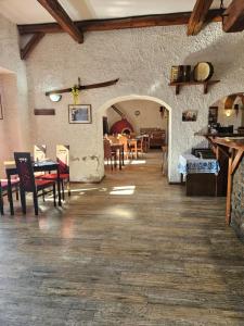 Posezení v ubytování Restaurace U Kláry