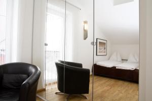 Posezení v ubytování Arnsteiner Apartments