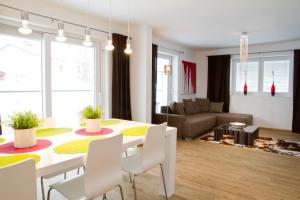 Posezení v ubytování Arnsteiner Apartments
