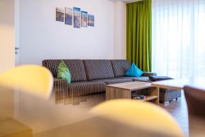Ruang duduk di LAGOVIDA Seglerhütte b am Störmthaler See