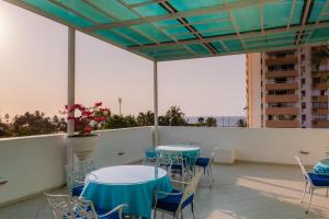 Balkón nebo terasa v ubytování Hotel Coral Reef Cartagena
