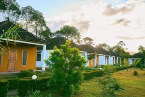 En hage utenfor Andasibe Sifaka Lodge