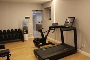 Fitness centrum a/nebo fitness zařízení v ubytování Vittoria Parc Hotel