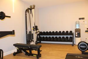Fitness centrum a/nebo fitness zařízení v ubytování Vittoria Parc Hotel