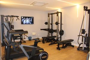 Fitness centrum a/nebo fitness zařízení v ubytování Vittoria Parc Hotel