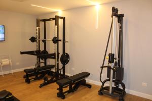 Fitness centrum a/nebo fitness zařízení v ubytování Vittoria Parc Hotel