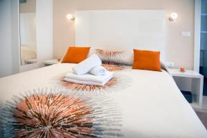 Posteľ alebo postele v izbe v ubytovaní Luxury rooms Skystar-Split
