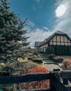 Zahrada ubytování Amber House Swierkowa