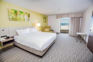 Кровать или кровати в номере Hilton Garden Inn Orange Beach