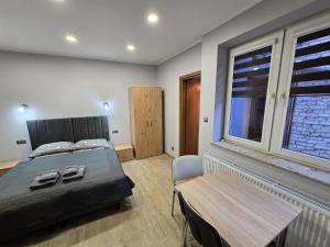 Posteľ alebo postele v izbe v ubytovaní Apartamenty Pokoje DreamZone