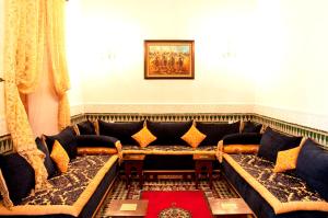 Posezení v ubytování Riad-Boutique Borj Dhab Fez