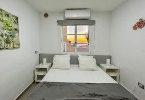 Postel nebo postele na pokoji v ubytování Mirador Balcon del Atlantico y piscina privada