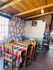Restaurace v ubytování Cabañas De Lolita En Barrancas del cobre