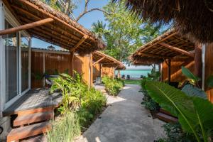 Zahrada ubytování Casa Aakal Lagoon Front