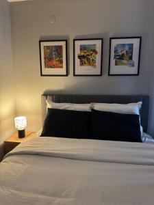 Ένα ή περισσότερα κρεβάτια σε δωμάτιο στο Dici Apartments