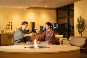 Hosté ubytování Ooedo Onsen Monogatari Premium Yamanaka Grand Hotel