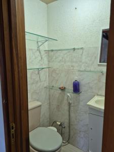 Koupelna v ubytování Chácara do Vale + 12 fotografií