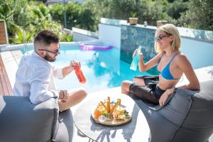 Aida Luxury Villas italokat is kínál