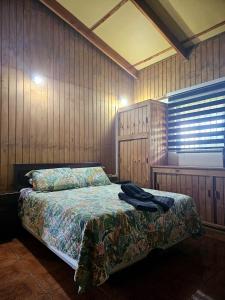 Postel nebo postele na pokoji v ubytování Te Ra'a Travel - Cabaña equipada