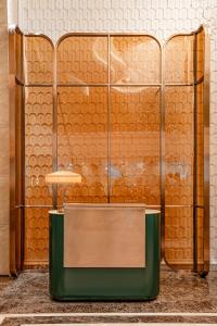 Koupelna v ubytování Rue de L'amour Boutique Hotel Ha Noi