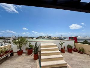 Balkón nebo terasa v ubytování MULUC Playa