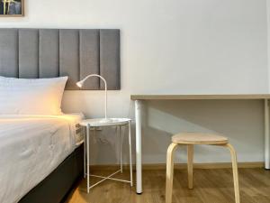 Uma cama ou camas num quarto em Xen Pool Access