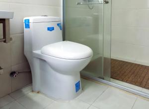 Vannituba majutusasutuses Junyao Inn