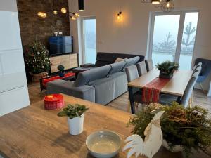 Posezení v ubytování Apartmánový dom Panoráma Park Vlková