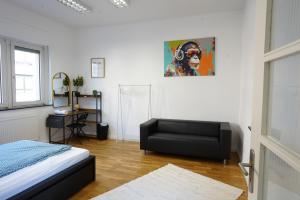 Ένα ή περισσότερα κρεβάτια σε δωμάτιο στο 3BR - City Apartments - 10 min to ICE
