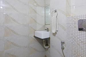 Koupelna v ubytování HILIFE Inn