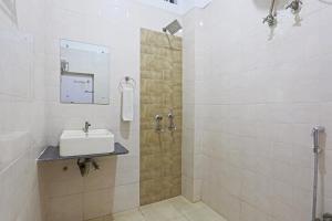 Koupelna v ubytování HILIFE Inn