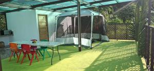 Patio nebo venkovní prostory v ubytování Camping Nany