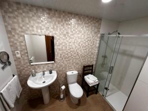 Kúpeľňa v ubytovaní Hostal Rural 18 de Abril