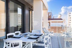Balkon lub taras w obiekcie CostaBlancaDreams Calpe Beach 2 6O in Calpe