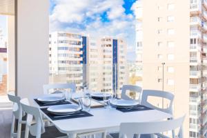 Balkon lub taras w obiekcie CostaBlancaDreams Calpe Beach 2 6O in Calpe