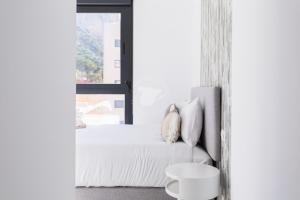 Łóżko lub łóżka w pokoju w obiekcie CostaBlancaDreams Calpe Beach 2 6O in Calpe