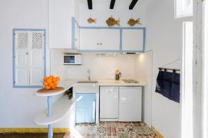 Køkken eller tekøkken på The Old Fisherman´s House