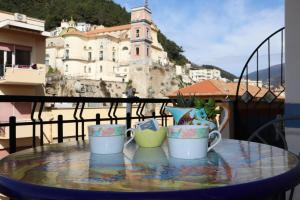 A balcony or terrace at Meublè Casa Mannini Rooms