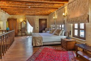 Ένα ή περισσότερα κρεβάτια σε δωμάτιο στο Hotel Asia Minor
